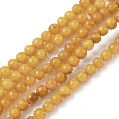 Natural Beeswax Beads Strands&nbsp;G-L095-B02-5mm-01