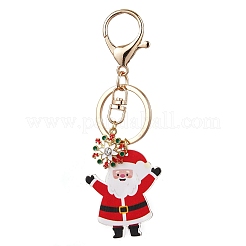 Christmas Theme Printed Acrylic Pendants Keychain&nbsp;KEYC-JKC00887