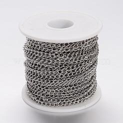 Tarnish Resistant 304 Stainless Steel Twisted Chains&nbsp;CHS-H007-24P
