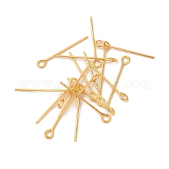 アイアン製9ピン  カドミウムフリー＆鉛フリー  ゴールドカラー  22x0.7mm  穴：2mm  約12000個/1000g&nbsp;EPG2.2cm