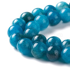 Natural White Jade Imitation Apatite Beads Strands&nbsp;G-I299-F10-6mm