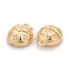 Rack Plating Brass Pendants&nbsp;KK-E267-04LG