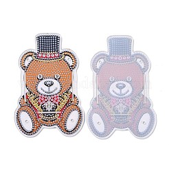 5D DIY Bear Pattern Animal Diamond Painting Pencil Cup Holder Ornaments Kits&nbsp;DIY-C020-06