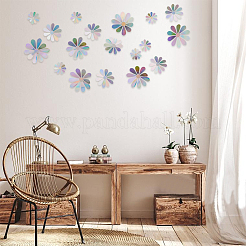 Sunflower Self-Adhesive 3D Paper Wall Stickers&nbsp;DIY-WH0349-148