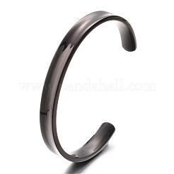 304 Stainless Steel Cuff Bangles&nbsp;BJEW-G478-B