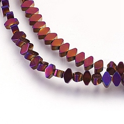 Electroplate Non-magnetic Synthetic Hematite Bead Strands&nbsp;G-I208-18-D-S