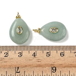 Dyed Natural White Jade Pendants&nbsp;G-H328-01G-B04