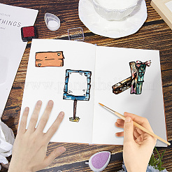 Plastic Stamps&nbsp;DIY-WH20018-0225