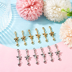 16Pcs 2 Colors 304 Stainless Steel Lobster Claw Clasps&nbsp;PALLOY-TAC0265