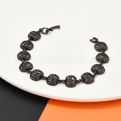 Halloween Brass Link Bracelets for Women&nbsp;BJEW-B149-02B