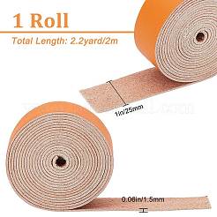 Flat Microfiber Imitation Leather Cord&nbsp;LC-WH0006-07B-05