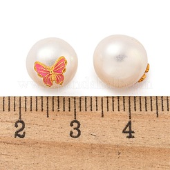 Round Natural Freshwater Pearl Beads&nbsp;PEAR-K009-11G-01