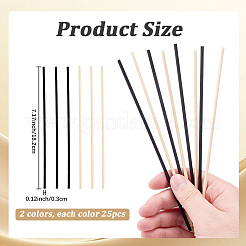 10 Sets 2 Colors Polyester Diffuser Replacement Sticks&nbsp;AJEW-SP0004-89