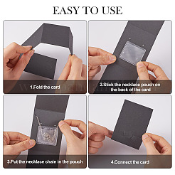 Foldable Paper Jewelry Display Cards&nbsp;CDIS-TA0001-27A