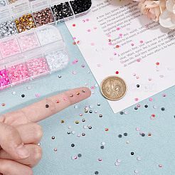 2Box 2 Colors Pointed Back Resin Rhinestone Cabochons&nbsp;MRMJ-DC0001-08