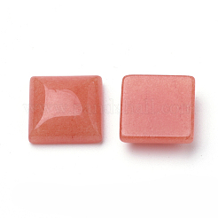 Natural White Jade Cabochons&nbsp;G-Q975-10x10-03