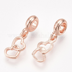 Alloy European Dangle Charms&nbsp;MPDL-S067-010RG