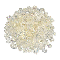 DIYジュエリー作りパーツキット  レジンビーズとカボションを含む  花と蝶と蝶結びと貝殻  透明  12~22.5x12~29x5~15mm  穴：1.5~1.8mm  約120個/100g&nbsp;DIY-CJC0002-005