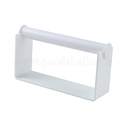 有機ガラスブレスレットディスプレイ  アクリルと  ホワイト  20.2x6x12cm&nbsp;BDIS-N004-01