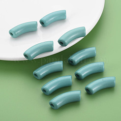 Opaque Acrylic Beads&nbsp;MACR-S372-001B-15-4712