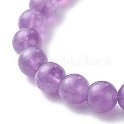 Natural Mixed Stone Round Beads Stretch Bracelets&nbsp;BJEW-JB06606