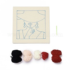 Sexy Girl Punch Embroidery Supplies Kit&nbsp;LS-DIY-H155-09