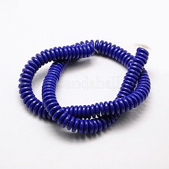 Imitation Amber Resin Heishi Beads Strands&nbsp;RESI-A009G-8mm-02