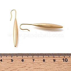 Brass Stick Dangle Earrings for Women&nbsp;EJEW-A154-01B-G