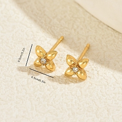Stainless Steel Stud Earrings&nbsp;WE4246