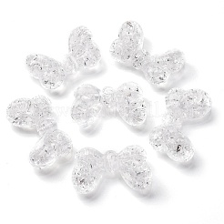 Plating Transparent Crackle Acrylic Beads&nbsp;MACR-D024-17-03