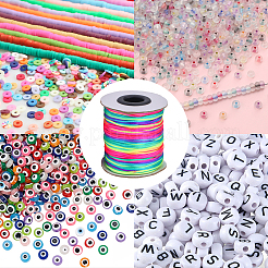 1 Roll Segment Dyed Nylon Satin Rattail Cords&nbsp;NWIR-PA0001-03