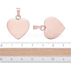 Ion Plating(IP) Fashionable 304 Stainless Steel Stamping Blank Tag Pendants&nbsp;LS-STAS-J002B-01RG