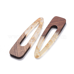Resin & Walnut Wood Pendants&nbsp;RESI-X0001-28