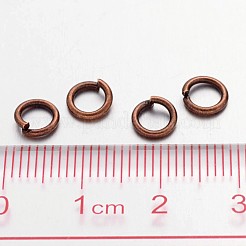 Brass Open Jump Rings&nbsp;JRC6MM-R