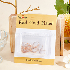 16Pcs Brass Leverback Earring Findings&nbsp;FIND-BBC0002-64