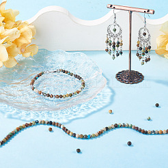 1 Strand Natural HuBei Turquoise Beads Strands&nbsp;G-TA0003-45