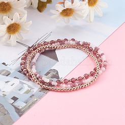 3Pcs 3 Styles Stretch Beaded Bracelets Sets&nbsp;BJEW-JB06053-02