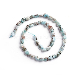 Natural Larimar Beads Strands&nbsp;X-G-D0002-B38