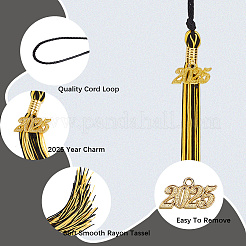 Polyester Graduation Tassel Pendant Decorations&nbsp;AJEW-WH20020-078A