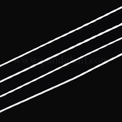 100m PE(ポリエチレン)編み釣り糸  編組糸4本  ホワイト  0.16mm  約109.36ヤード（100m）/ロール&nbsp;NWIR-N018-01