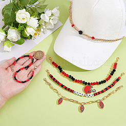1Bag Zinc Alloy Hat Chains&nbsp;DIY-PH0036-52A