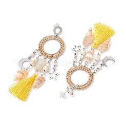 Shell Stud Earrings&nbsp;EJEW-TA00615-02