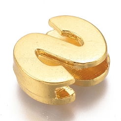 Alloy Slide Charms&nbsp;PALLOY-WH0070-30S