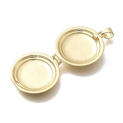 Brass Locket Pendants&nbsp;LS-KK-D431-030E-G