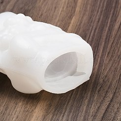 Diyのシリコーンキャンドル型  レジン型  ウミガメ  ホワイト  75x60x95mm&nbsp;SIMO-C021-01