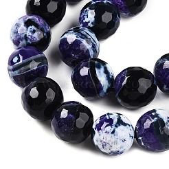 Dyed Natural Agate Beads Strands&nbsp;G-T141-01A-05