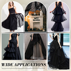 Polyester Mesh Fabric&nbsp;DIY-WH0740-17A