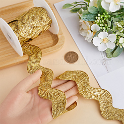 5 Yards Polyester Wavy Fringe Trim Ribbon&nbsp;OCOR-GF0003-45B