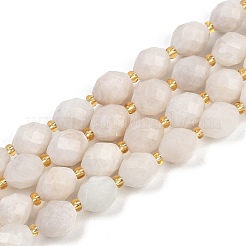 Natural White Moonstone Beads Strands&nbsp;G-N342-149I-13
