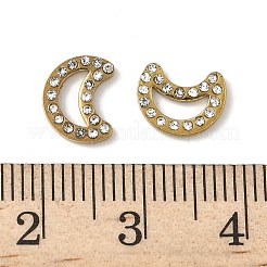 304 Stainless Steel Rhinestone Cabochons&nbsp;STAS-A057-04G-F02